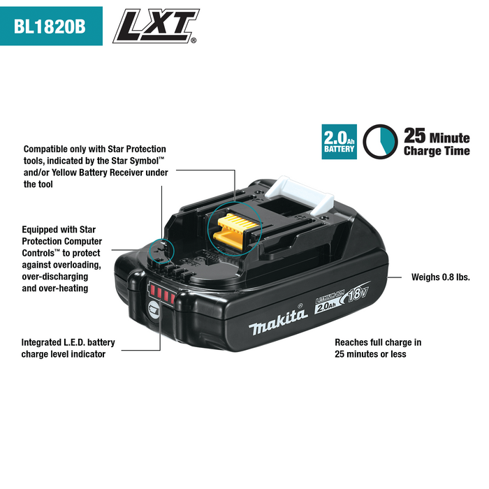 Makita bl1820b 18v sale
