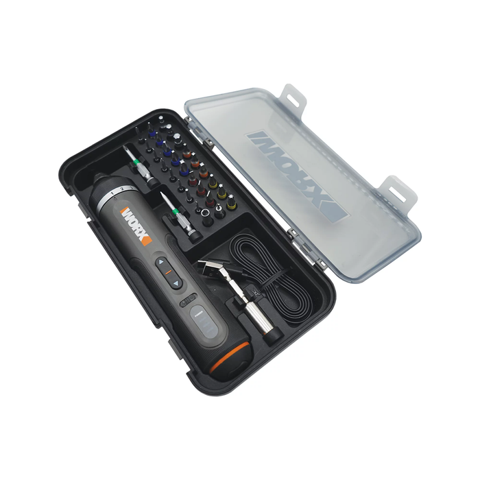 Juego de lápiz destornillador USB WORX de 7 engranajes de torque - WX242 