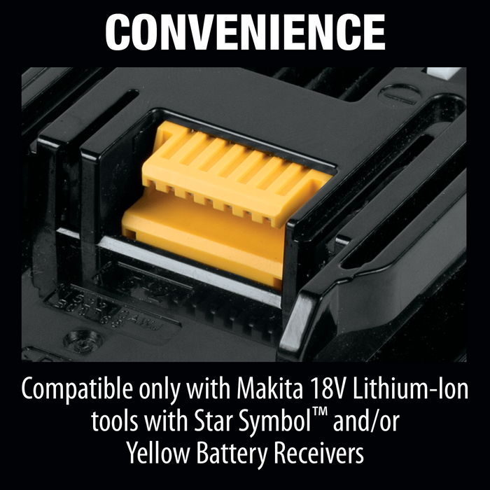 Makita 18V 5.0Ah LXT Lithium-Ion Battery- BL1850B